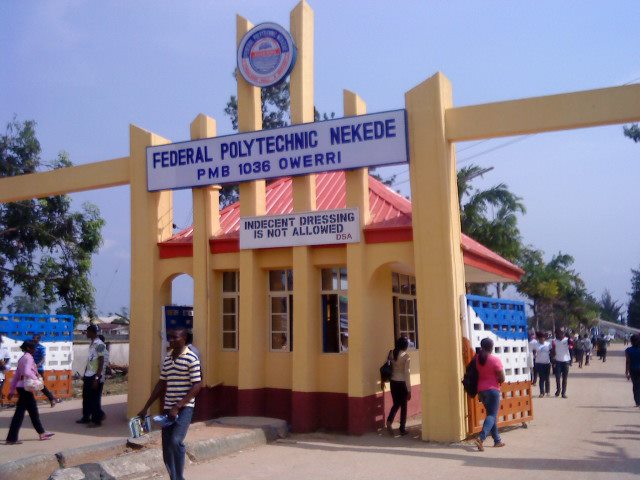 Federal Polytechnic Nekede Acceptance Fee
